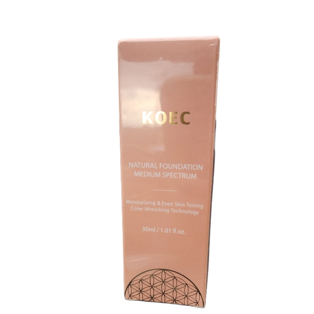 Natural Foundation Medium Spectrum - Cream, Blends To Face